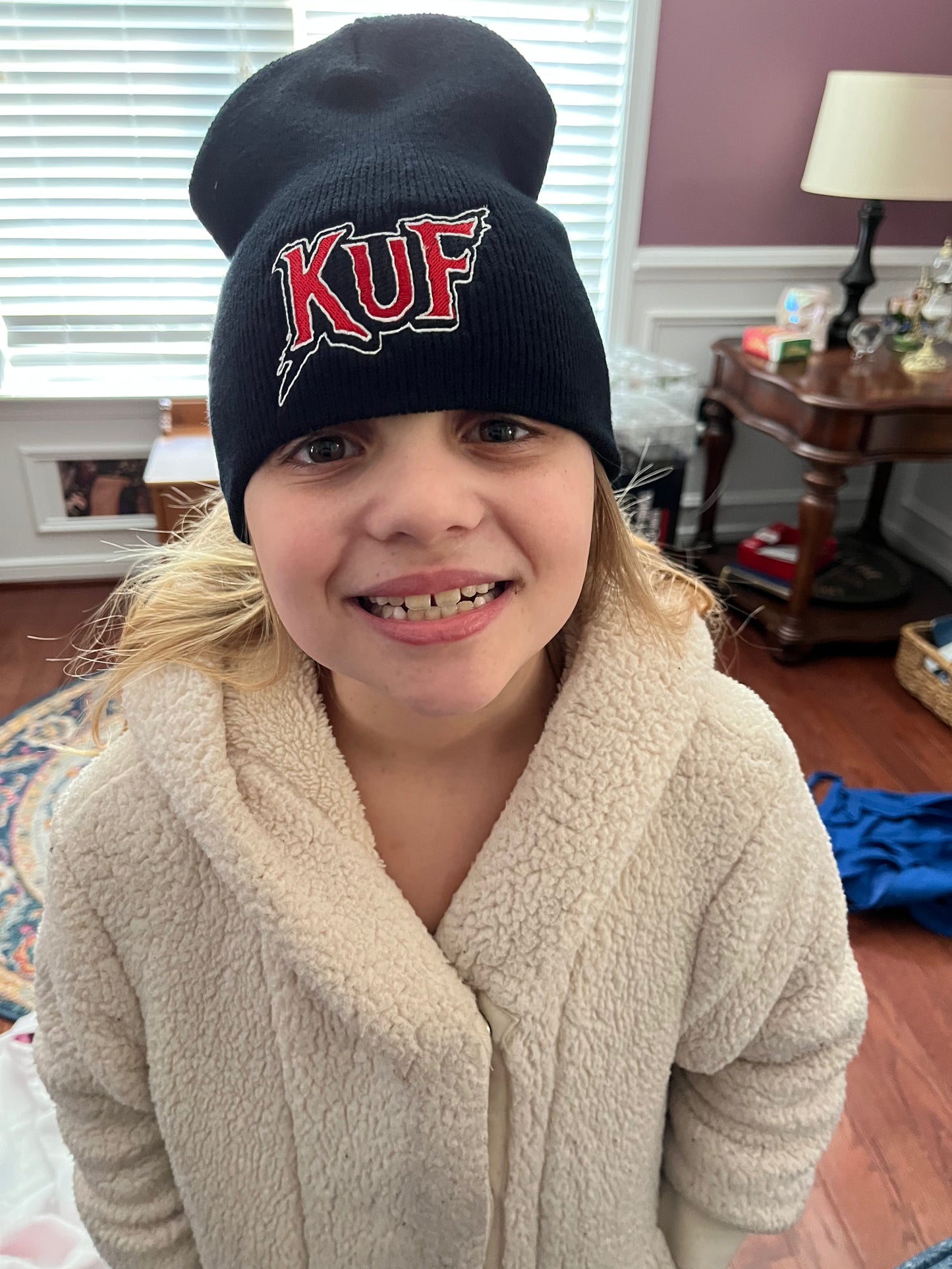 KuF Embroidered Beanies