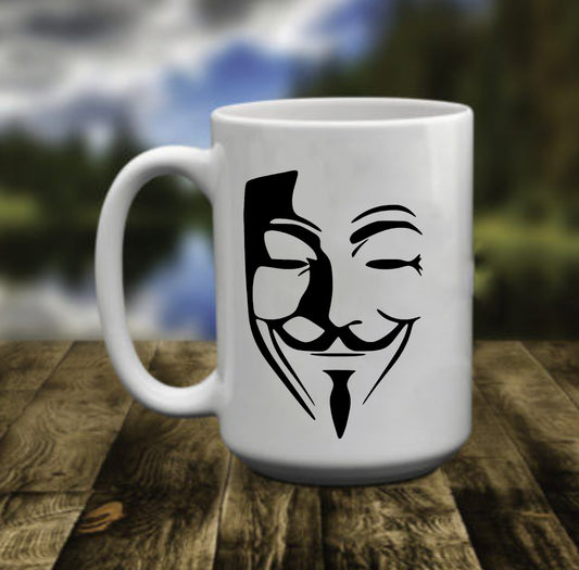 Anonymous, V for Vendetta, 15 oz Mug