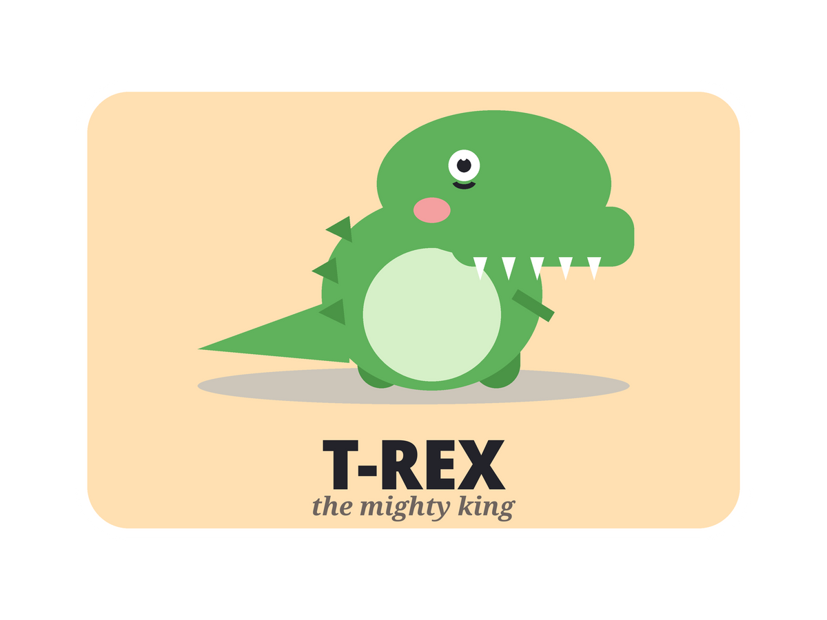 Dinosaur Party Favor Stickers