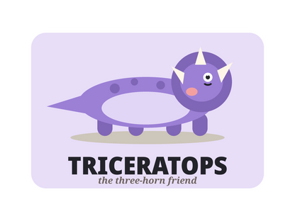 Dinosaur Party Favor Stickers