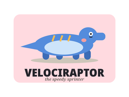 Dinosaur Party Favor Stickers