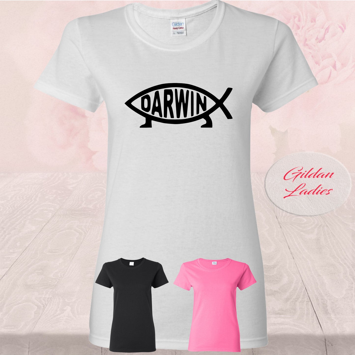 Darwin Evolution T-Shirt - Fish with Legs