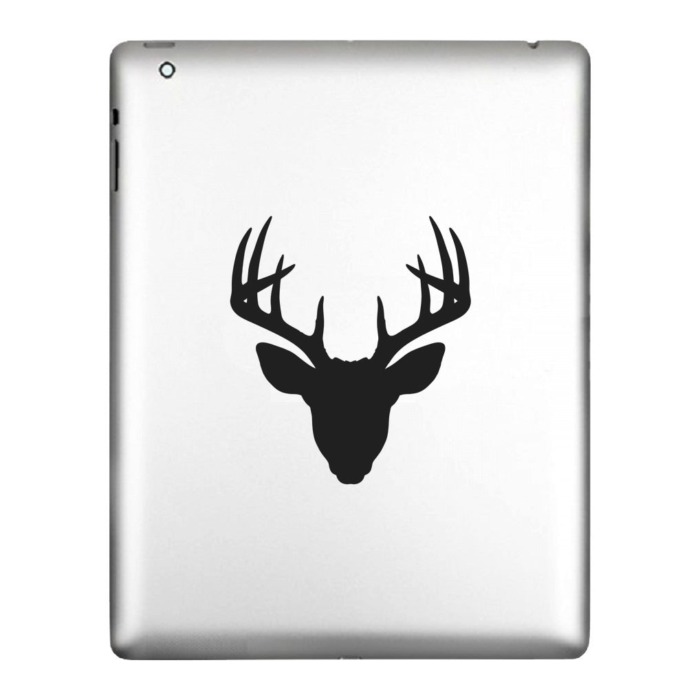 Whitetail Deer decal applied to a tablet back