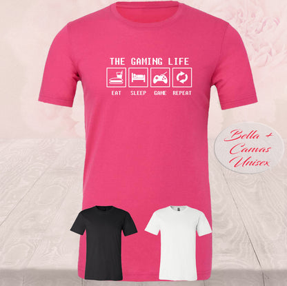 Eat Sleep Game, Gamers Life, Shirt