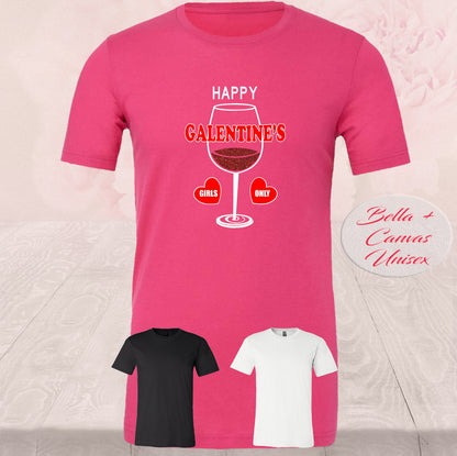 Happy Galentine's Day, Girls Only, Tank Tops