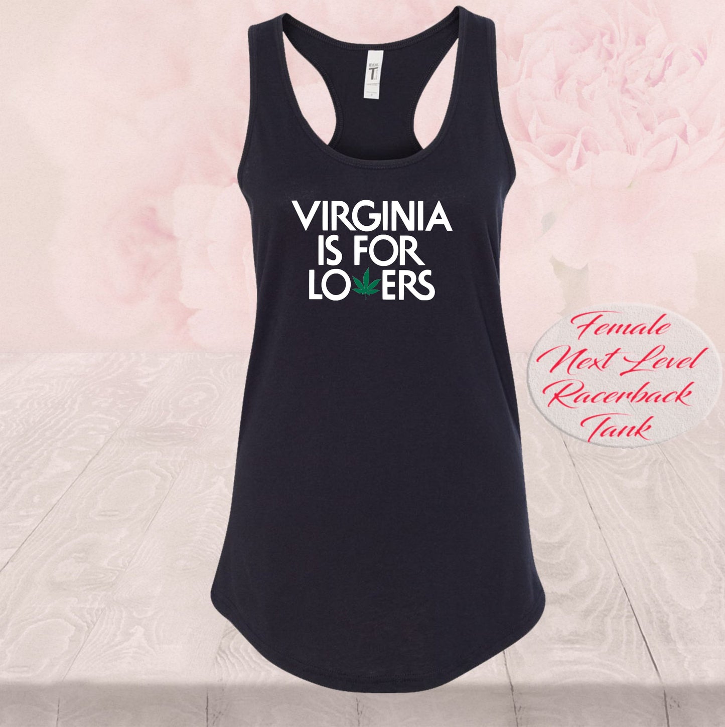 Virginia Is For Lovers, Weed Leaf, Shirts