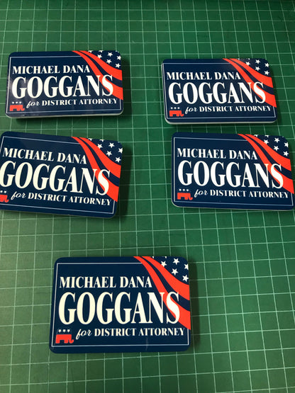 Custom 25 3x2  Magnetic Name Badge